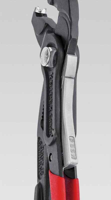 KNIPEX Hose Clamp Pliers with Locking Mechanism, Non-Slip Coating, 250 mm – 85 51 250 AF