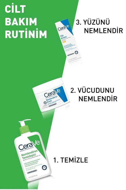 Cerave Feuchtigkeitsspendender Reiniger Trockene Und Normale Haut (236 Ml)