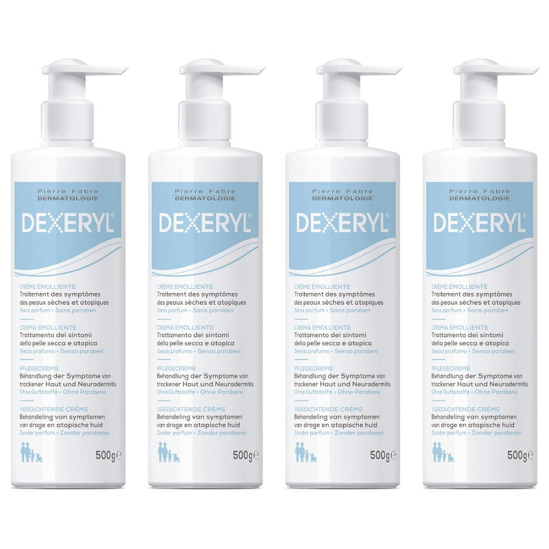 Dexeryl Creme 500G: Pflege Und Schutz Für Trockene Haut Insbesondere Bei Verschiedenen Hauterkrankungen Wie Neurodermitis. Parfümfrei Und Ohne Parabene