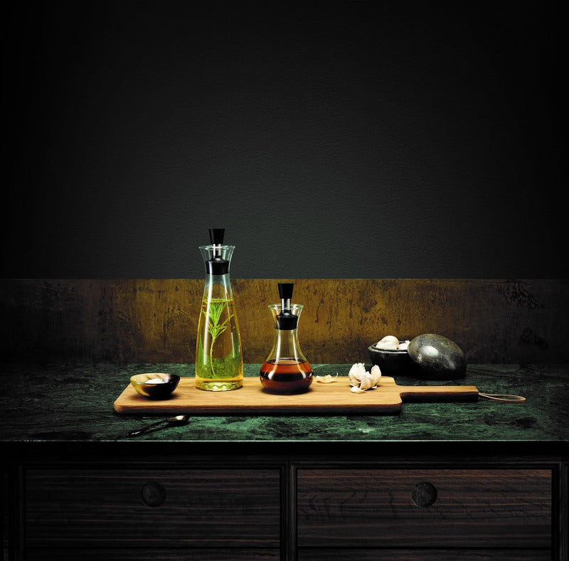 EVA SOLO Oil Carafe & Dressing Shaker Set Drip-Free Precision with Scandinavian Style