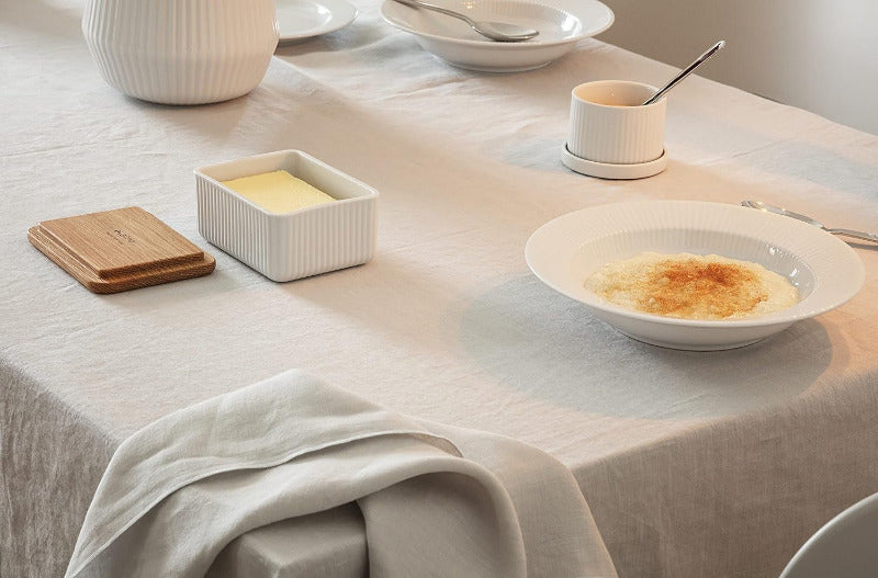 Eva Trio Legio Nova Butter Dish with Wood Lid