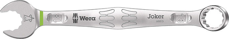 Wera 05020302001 6003 Joker 15 Set 1, Ringmaulschlüssel-Satz, Metrisch, 15-Teilig