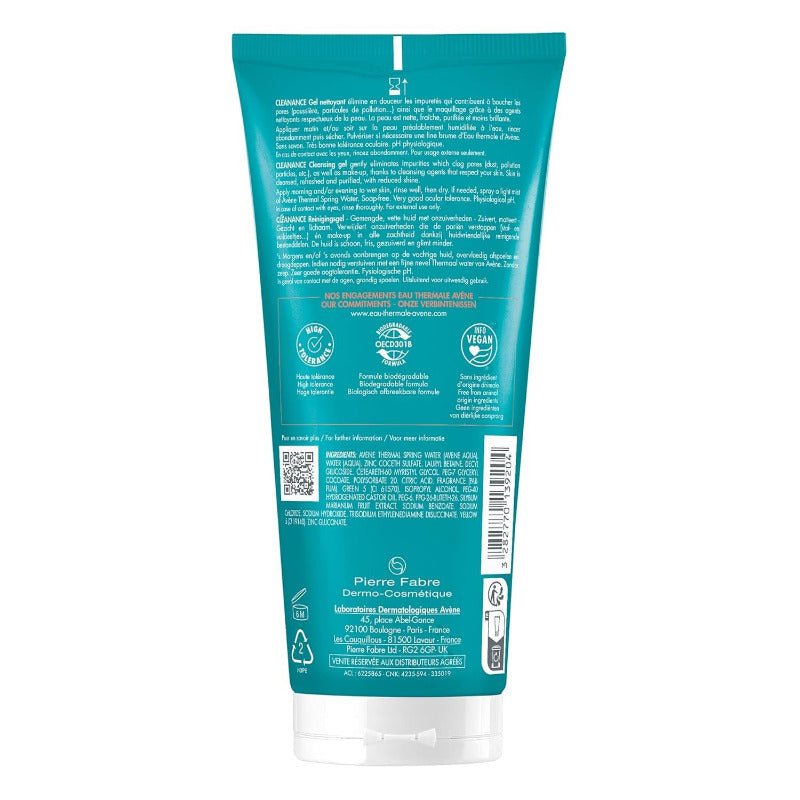 Avene Cleanance Seifenfreies Reinigungsgel 200 Ml
