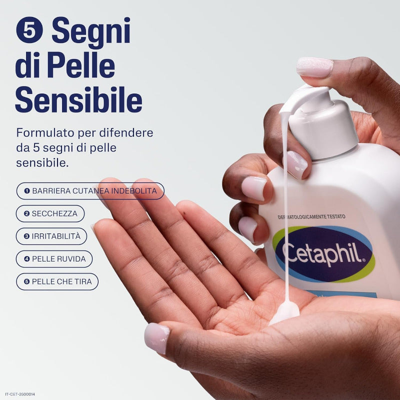 Cetaphil Feuchtigkeitsspendender Schaumreiniger Für Normale Haut, Trockene Und Empfindliche Haut, Mit Aloe Vera, Beruhigende Wirkung, Parfümfrei, Größe 473 Ml
