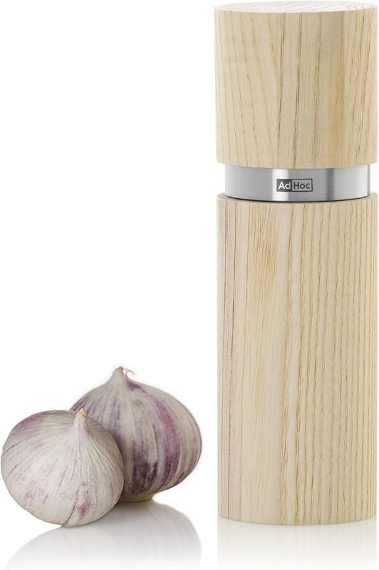 ADHOC MP411 TEXTURA Mill – Salt or Pepper Grinder Oiled Oak & Stainless Steel