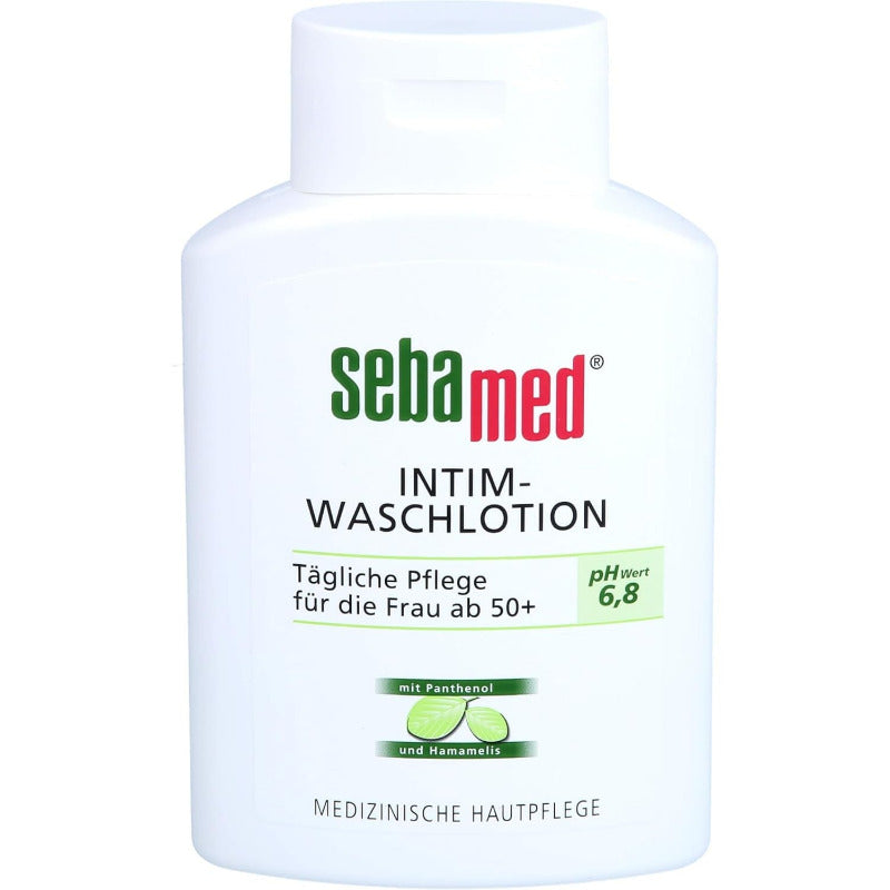 SEBAMED Intim Waschlotion pH 6.8 – For Women 50+ - 200ml for Mature Skin