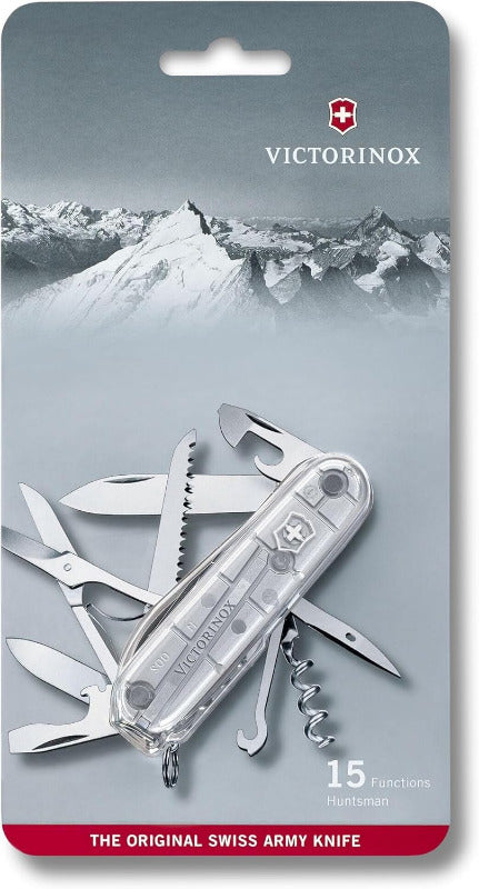 Victorinox Huntsman Swiss Army Knife – 15 Function Multitool