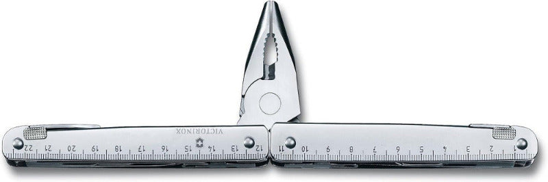 VICTORINOX Swisstool X Plus Ratchet in Nylon-Etui (38 Functions, Scissors, Wood Saw)
