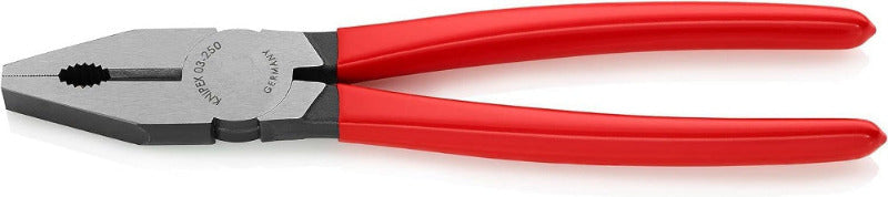 KNIPEX 03 02 180 Combination Pliers – 180 mm | Cuts Copper & Steel Wire, Grips Flat & Round Material