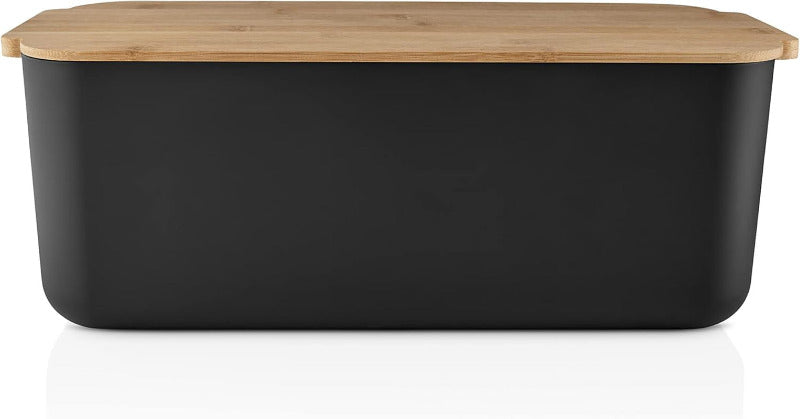 EVA SOLO Bread Bin – Black & Bamboo (9 L)
