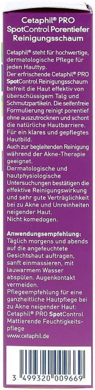 Cetaphil PRO Spotcontrol Porentiefer Reinigungsschaum, 235 M