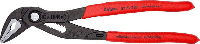 KNIPEX Cobra ES Extra-Slim Water Pump Pliers 250mm – Anti-Slip Grip | 87 51 250