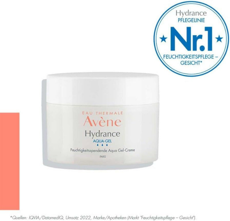 Avène Eau Thermale Hydrance Feuchtigkeitsspendende Aqua Gel-Creme,50Ml