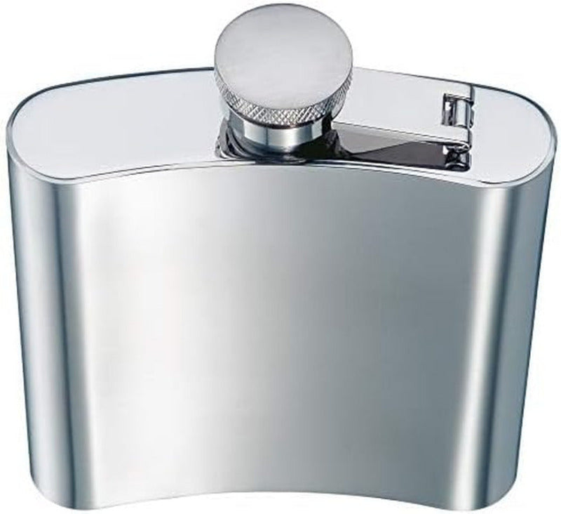 WMF Manhattan Hip Flask Set – 6-Piece 200ml with Leather Case