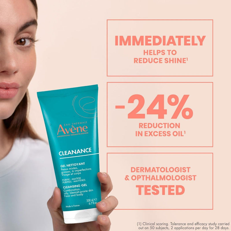 Avene Cleanance Seifenfreies Reinigungsgel 200 Ml