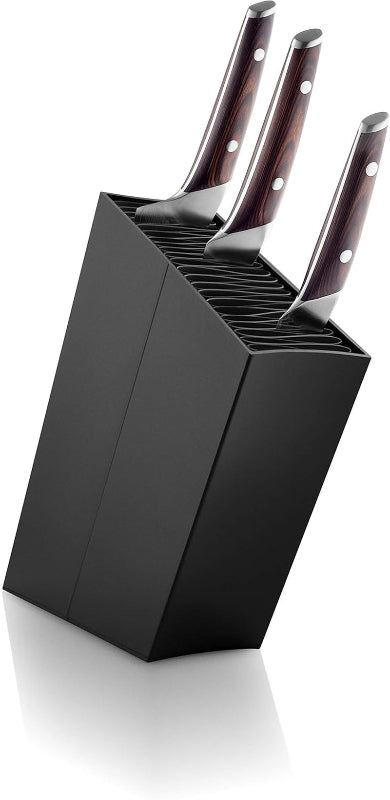 EVA SOLO Angled Knife Block Stylish and Space-Saving Knife Storage