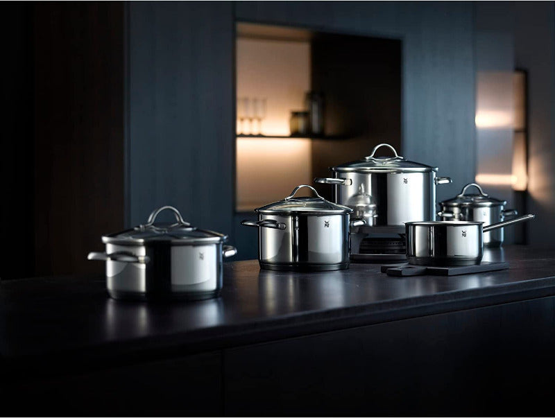WMF Provence Plus Milk Pot – 14cm 1.7L Induction-Ready Stainless Steel Saucepan