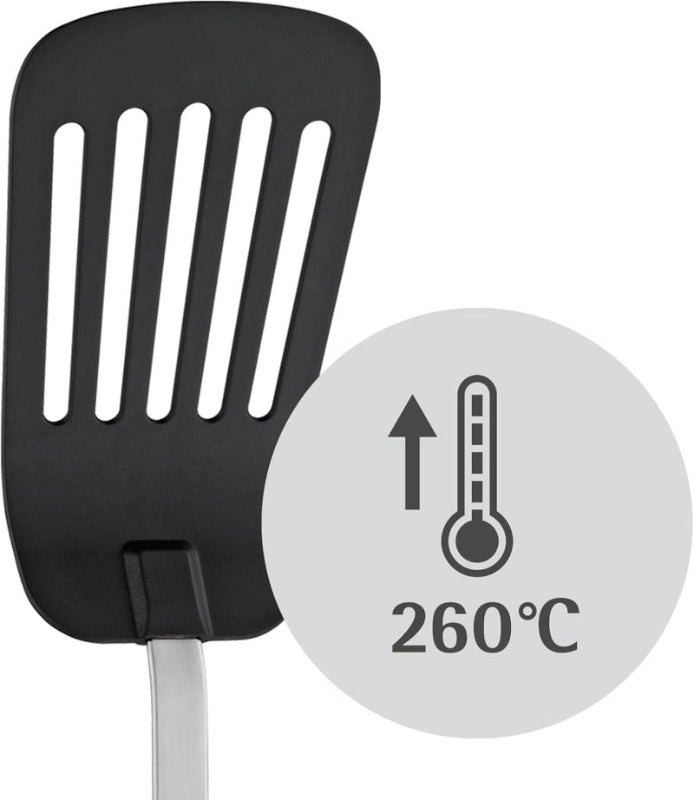 WMF Profi Plus Spatula – 32.2 cm with Heat-Resistant Plastic Turner