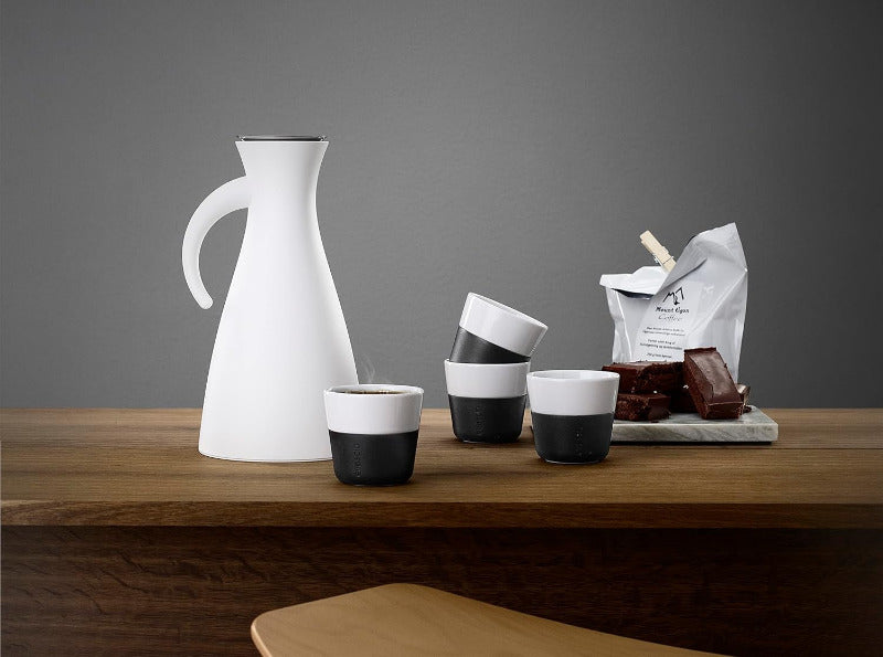 EVA SOLO Lungo Coffee Cups – Set of 2 × 230 ml (Grey)