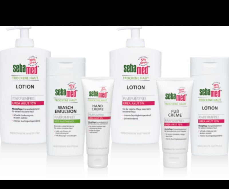 Sebamed Trockene Haut Urea Akut 10% Lotion Parfumfrei 400 Ml Mit Spender, Feuchtigkeits- , Lindert Spannungsgefühl, Langanhaltender Schutz Vor Austrocknung, Für Damen Und Herren