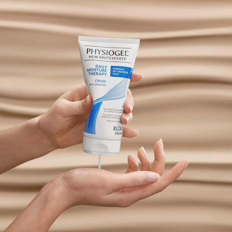 PHYSIOGEL Daily Moisture Therapy Creme 150 Ml - Nährende Feuchtigkeitscreme Für Trockene Haut - Regenerierende Hautcreme Schützt Vor Wiederkehrender Trockenheit