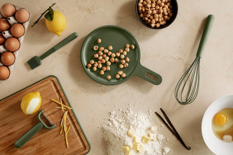 EVA SOLO | Green Tools Küchenwaagen | Praktische Küchenwaage Mit Display Am Griff Zum Einfachen Ablesen Des Gewichts Auch Bei Der Verwendung Großer Schüsseln Und Kochtöpfe | Küchenhelfer Und Zubehör