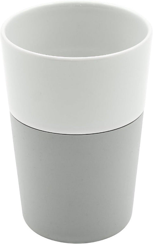 EVA SOLO | 2 Cafe-Latte-Becher Marble Grey | Gut Zu Halten Durch Silikonbeschichtung | Marble Grey
