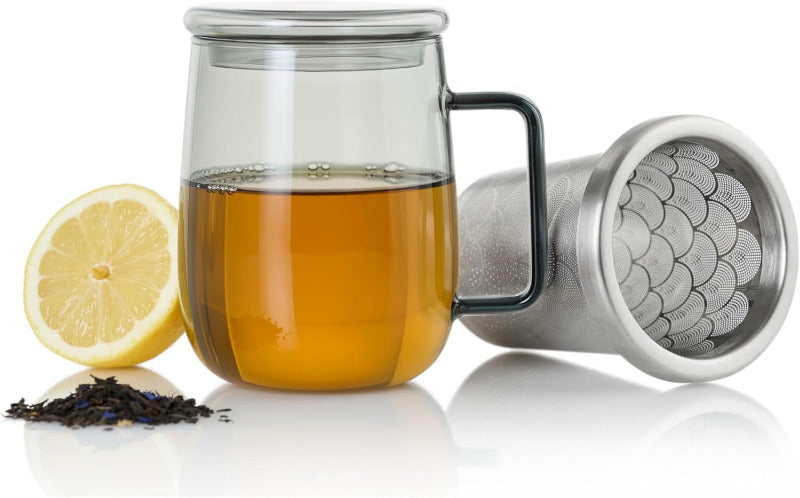 ADHOC YUNA Tea Glass with Handle – 560 ml