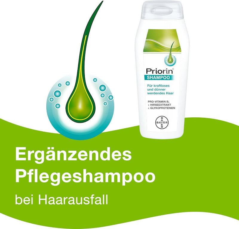 PRIORIN Shampoo 200ml – Strengthening Shampoo for Thinning Hair