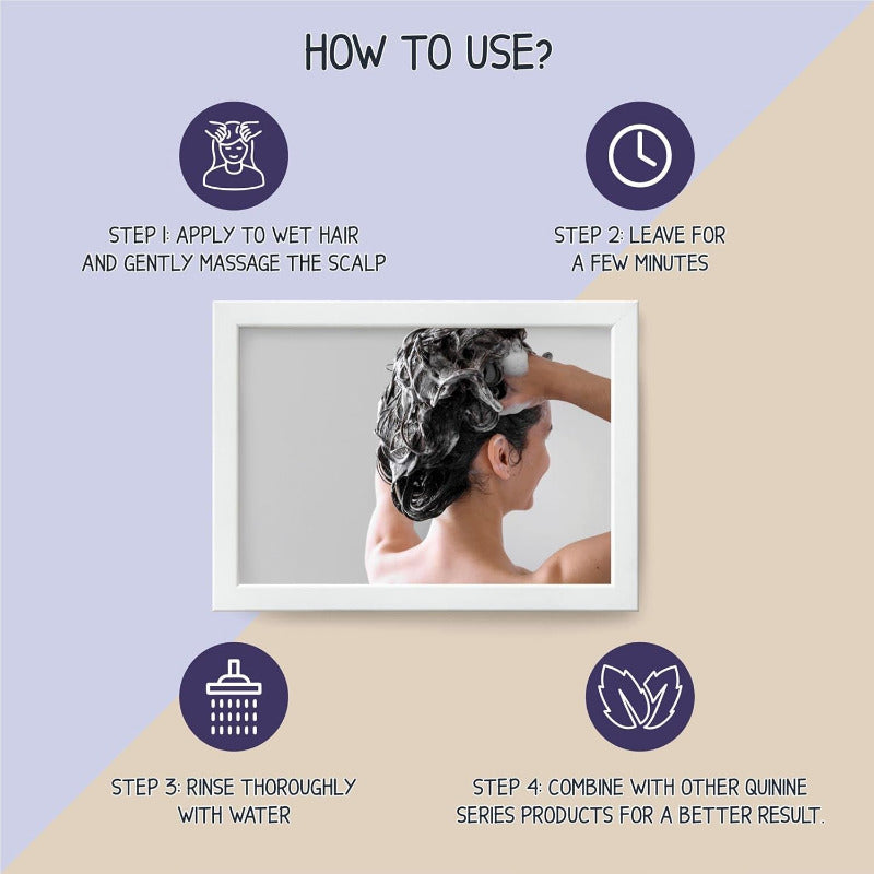 Milva FORTE Chinin Shampoo Gegen Haarausfall Für Haarwachstum | Haarausfall-Shampoo Für Männer & Frauen, Haarwuchsmittel Haarpflege Für Mehr-Haare Auf Dem Kopf | 200 ML