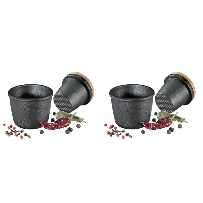 ZASSENHAUS Cast Iron Grater – 8 cm (Black) | Model M076080