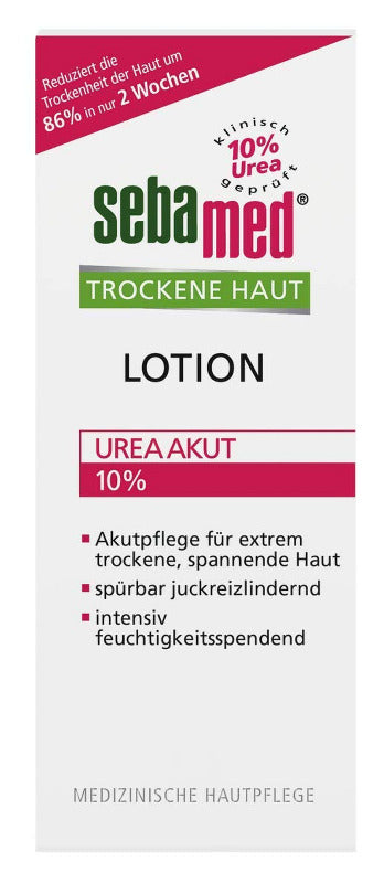 SEBAMED Lotion 400ml + Urea Akut 200ml for Sensitive & Dry Skin