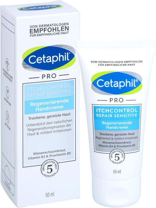 CETAPHIL Pro Itch Control Repair Sensitive Hand Cream – 50ml