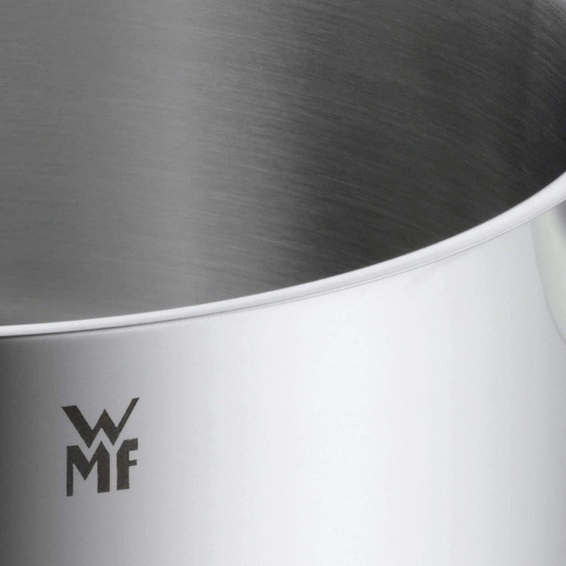 WMF Mini Stielkasserolle 14Cm, Klein, Ohne Deckel, Kleiner Topf, Kasserolle Induktion 0,9L, Cromargan Edelstahl, Stapelbar, Für Kleine Portionen, Singlehaushalt