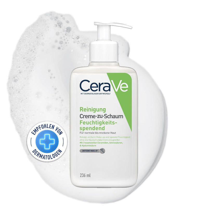 CeraVe Creme-to-Foam Hydrating Cleanser 236ml
