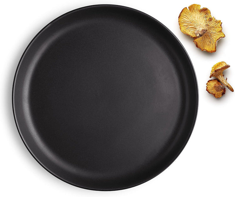 EVA SOLO Nordic Kitchen Plate Ø21cm Black Everyday Elegance in Stoneware