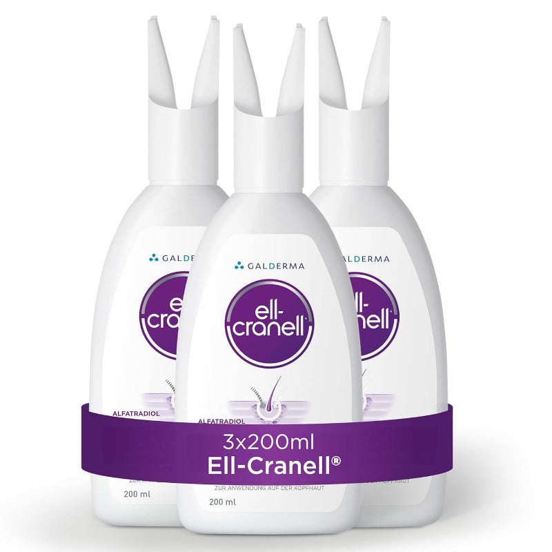 ELL-CRANELL Scalp Solution 3x100ml