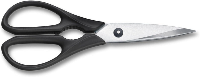 VICTORINOX Household Scissors – Stainless Steel, Black Handle