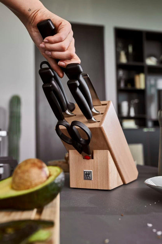 ZWILLING Four Star 8-Piece Knife Block Set – Made in Germany