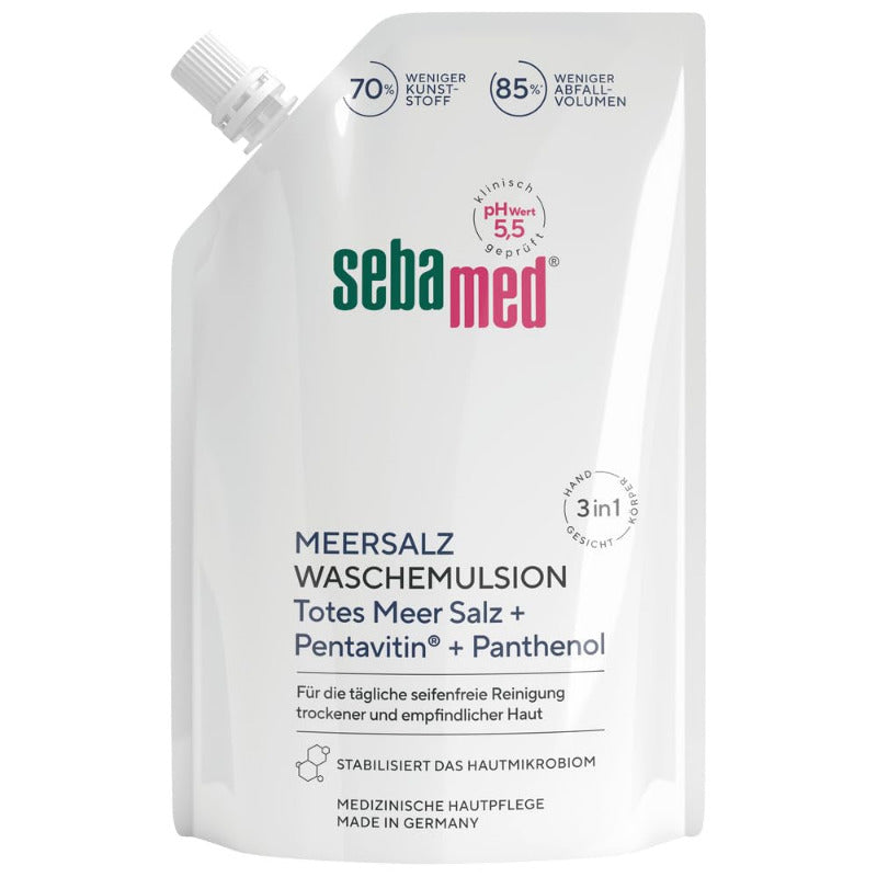 SEBAMED Mineral Sea Salt Wash Emulsion 400 ml – Refill Pouch