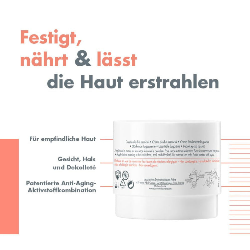 Avène DermAbsolu Day Strengthening Cream – Anti-Aging Face Cream for Mature Skin