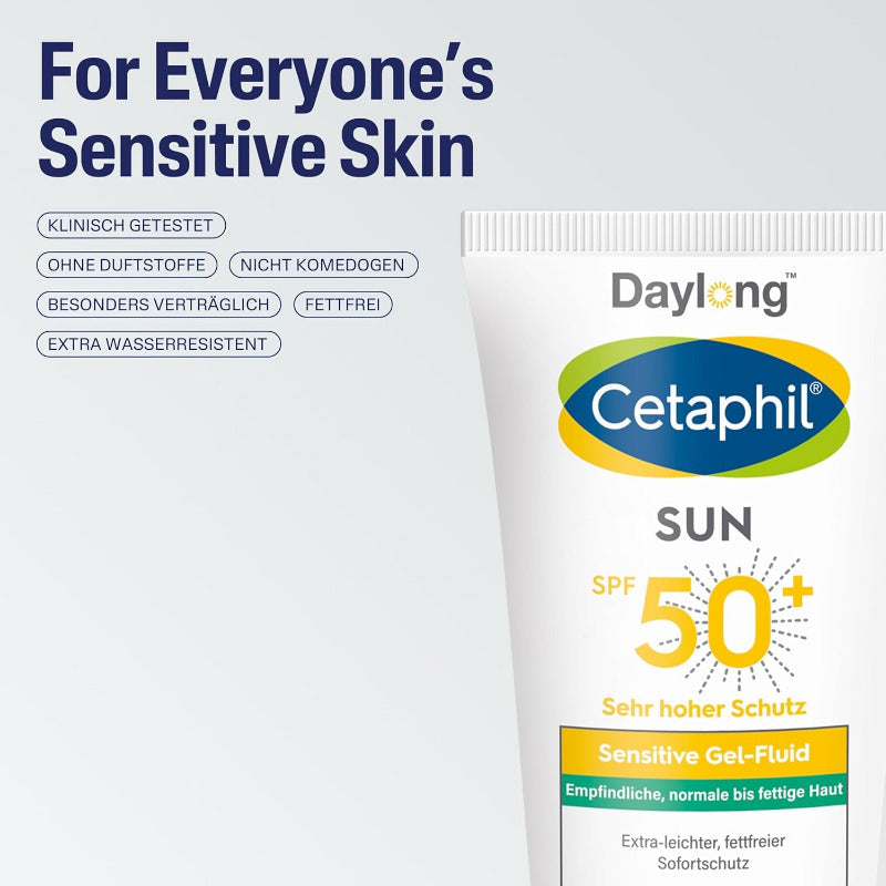 CETAPHIL SUN Sensitive Gel-Fluid SPF 50+ | 50ml