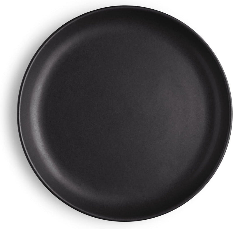 EVA SOLO Nordic Kitchen Plate Ø21cm Black Everyday Elegance in Stoneware
