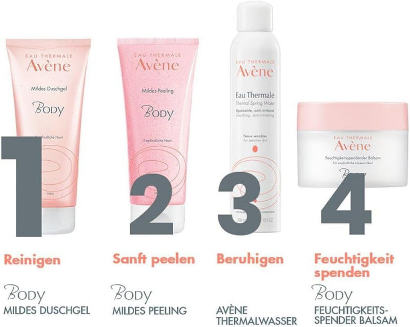 AVENE Body Gentle Shower Gel 500ml – Soap-Free Daily Cleanser