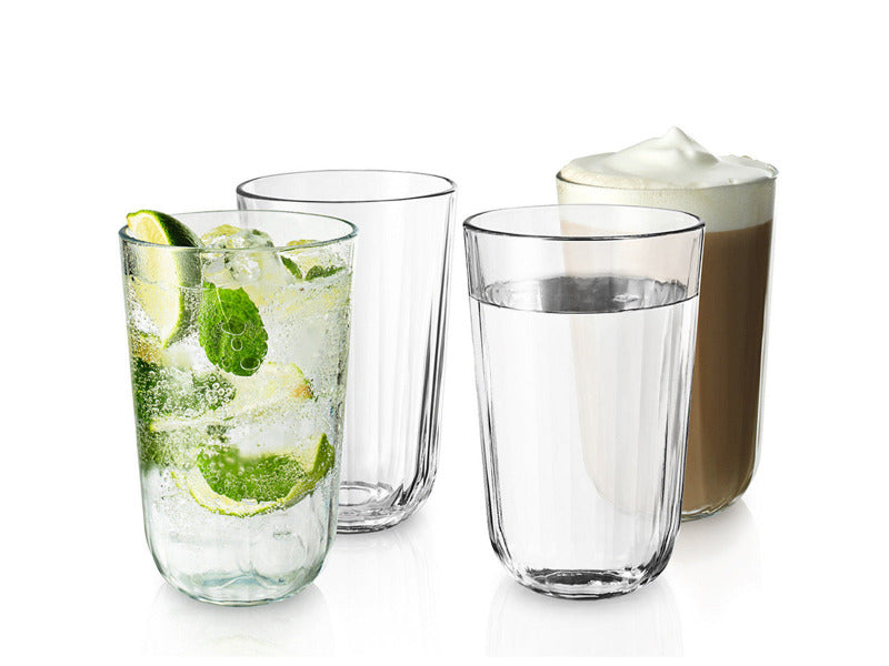 EVA SOLO Facet Drinking Glass Set – 4 × 430 ml