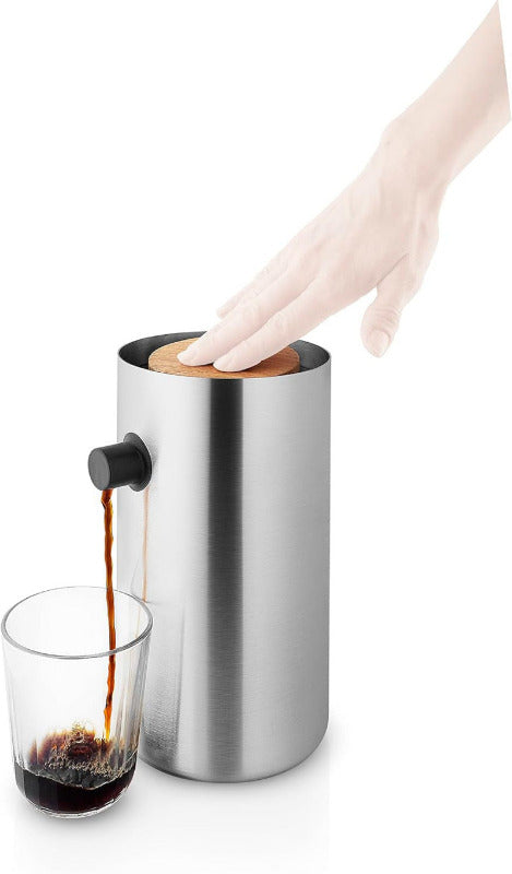 EVA SOLO Nordic Kitchen Pump Thermos Jug – 1.8 L Steel