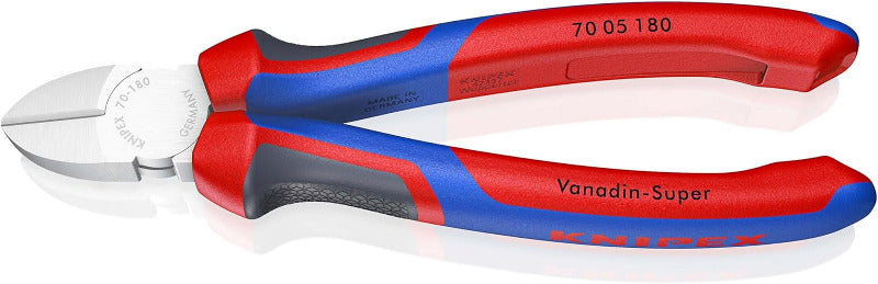 KNIPEX 70 02 160 Side Cutter with Comfort Grips – 160mm Black Atramentized