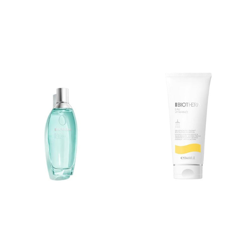 Biotherm Eau Pure Eau De Toilette + Eau Vitaminee Shower Gel Set