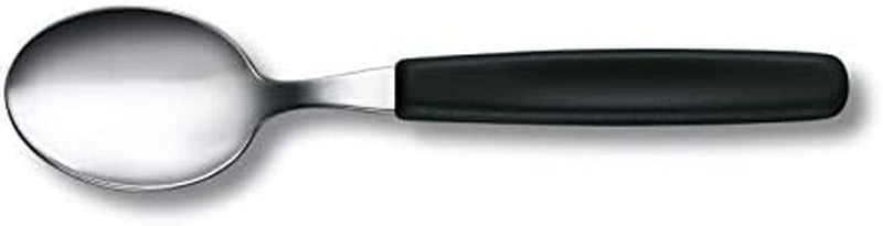 Victorinox Classic, Profi Tafelbesteck, 24-Teilig, Extra Scharfe Klinge, Wellenschliff, 11 Cm, Rostfreier Stahl, Schwarz