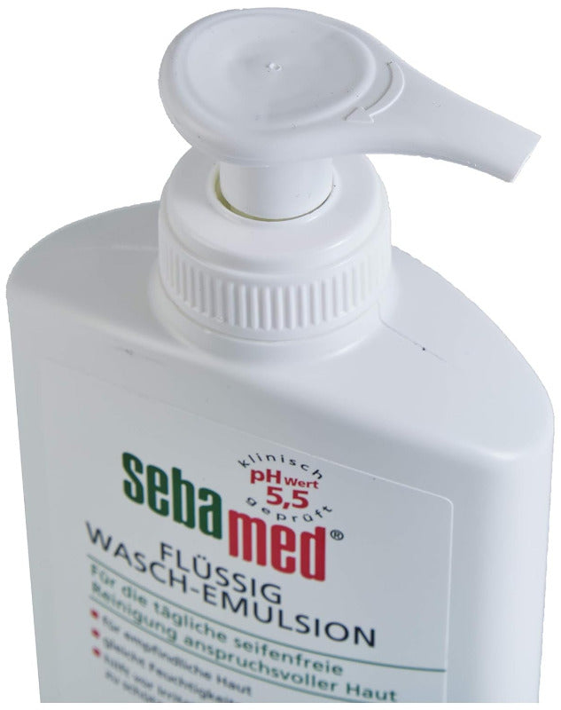 SEBAMED Liquid Face & Body Wash Olive - 200 ml for Sensitive Skin